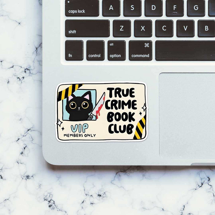 True Crime Book Club Sticker - Stickers | STICK IT UP