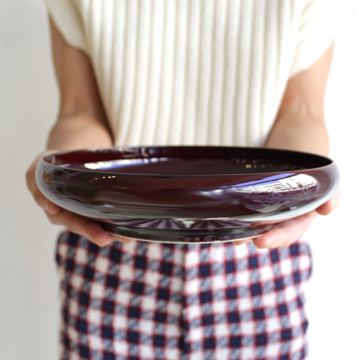 Tsudoi Crimson Round Bowl