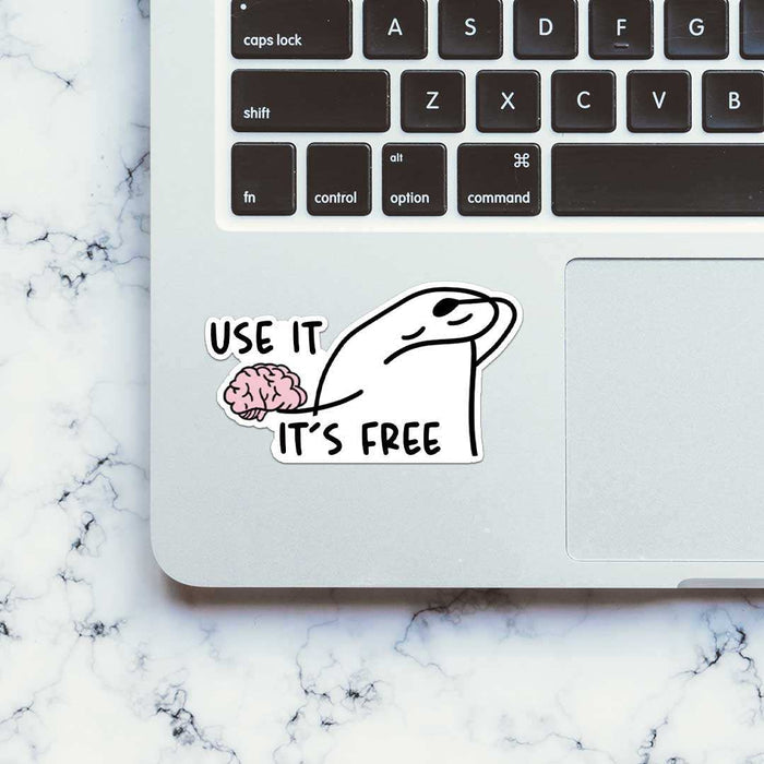 Use It It'S Free Sticker - Stickers | STICK IT UP