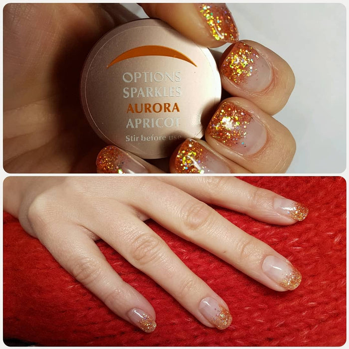 UV/LED Aurora Apricot-UV/LED Options Colours-Akzentz-Gel Essentialz