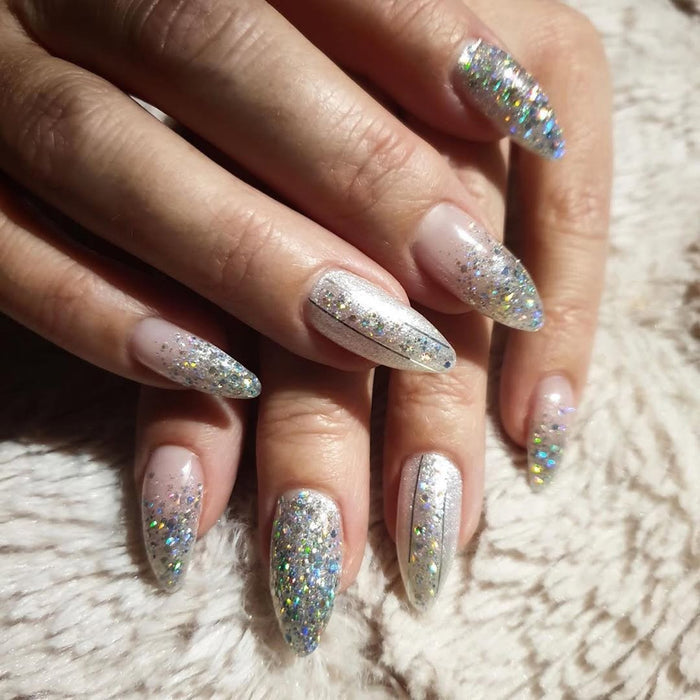 UV/LED Aurora Silver-UV/LED Options Colours-Akzentz-Gel Essentialz