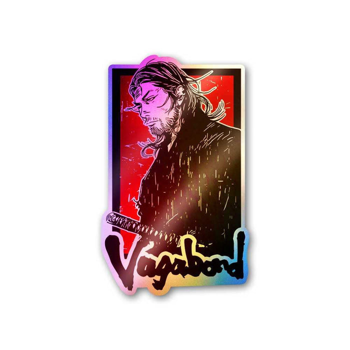 Vagabond Ronin Spirit Holographic Sticker - Holographic stickers | STICK IT UP