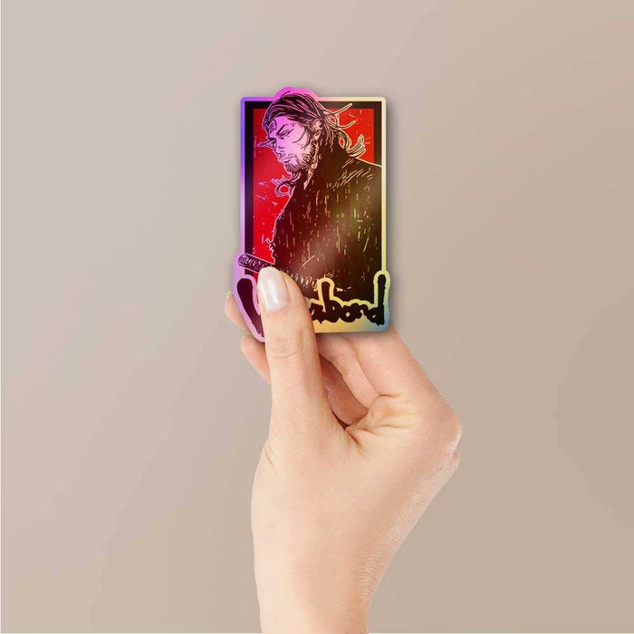 Vagabond Ronin Spirit Holographic Sticker - Holographic stickers | STICK IT UP