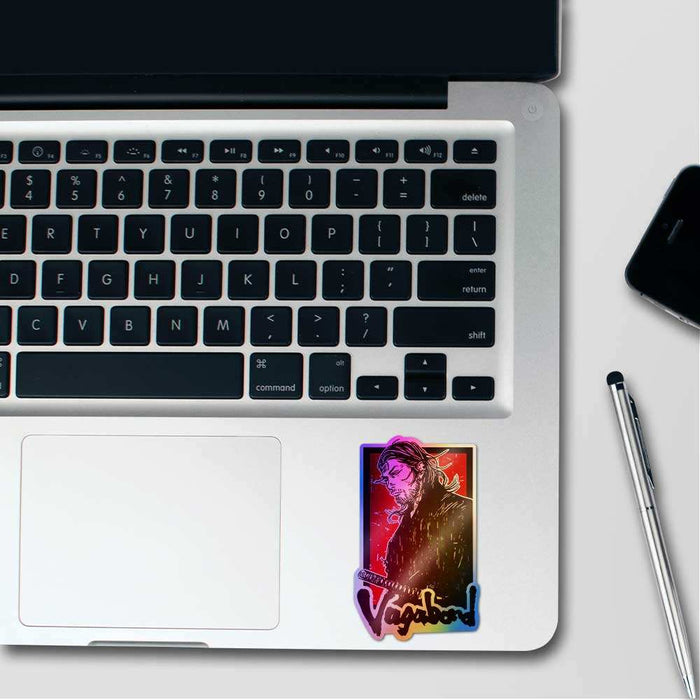 Vagabond Ronin Spirit Holographic Sticker - Holographic stickers | STICK IT UP
