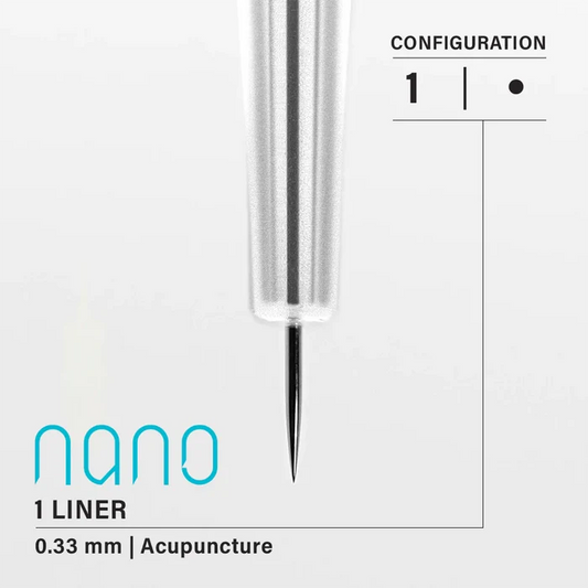 Vertix Nano 1 Liner Accupuncture .33 mm Supreme Permanent