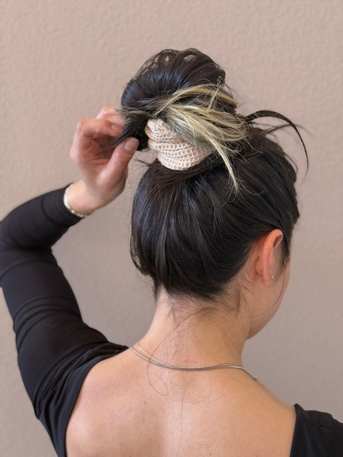 Waffle Cotton Scrunchies 2pk