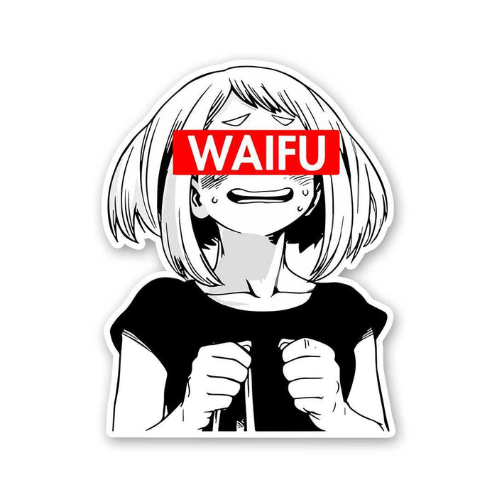 Waifu Girl Sticker - Stickers | STICK IT UP