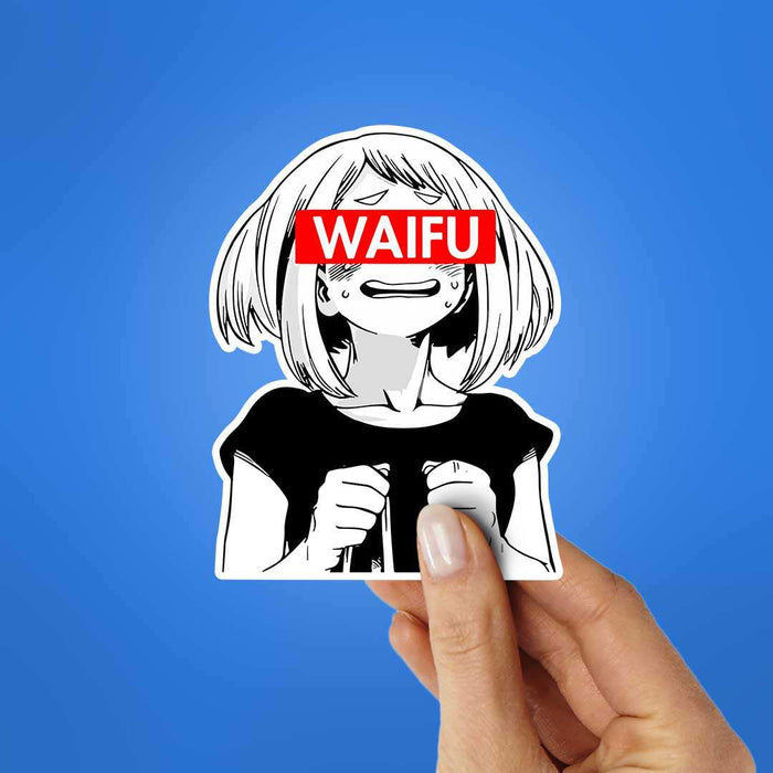 Waifu Girl Sticker - Stickers | STICK IT UP