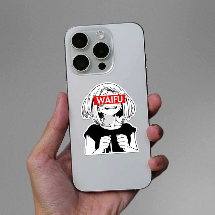 Waifu Girl Sticker - Stickers | STICK IT UP