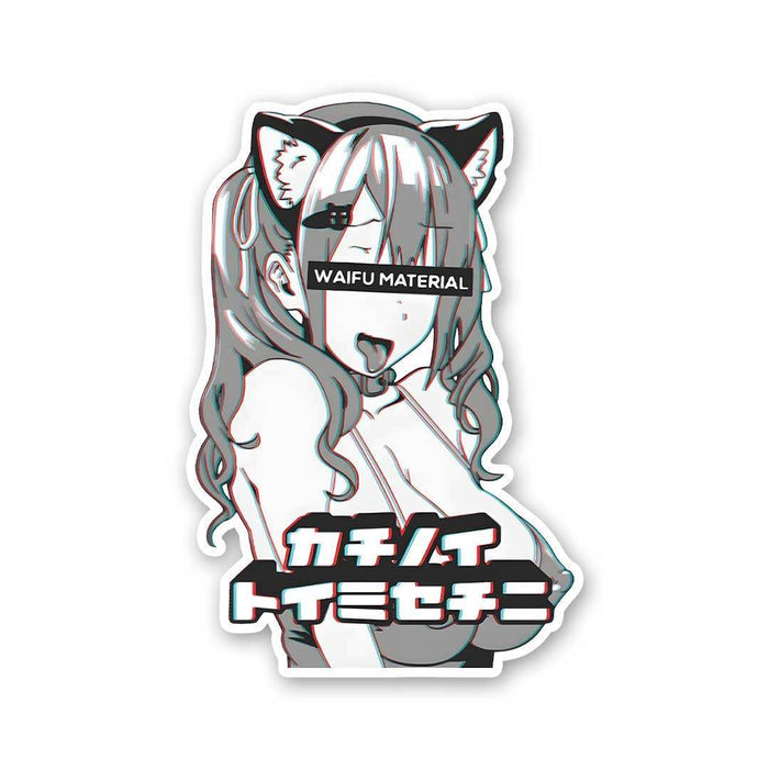 Waifu Material 0.1 Sticker - Stickers | STICK IT UP