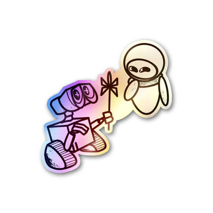 Wall-E Holographic Sticker - Holographic stickers | STICK IT UP