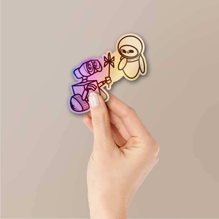 Wall-E Holographic Sticker - Holographic stickers | STICK IT UP