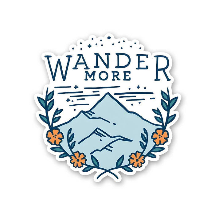 Wander More Sticker - Stickers | STICK IT UP