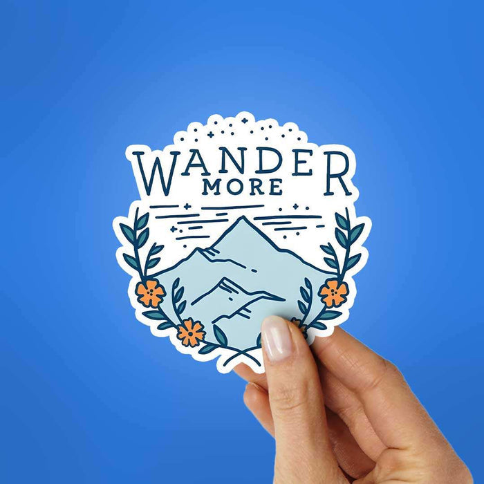 Wander More Sticker - Stickers | STICK IT UP