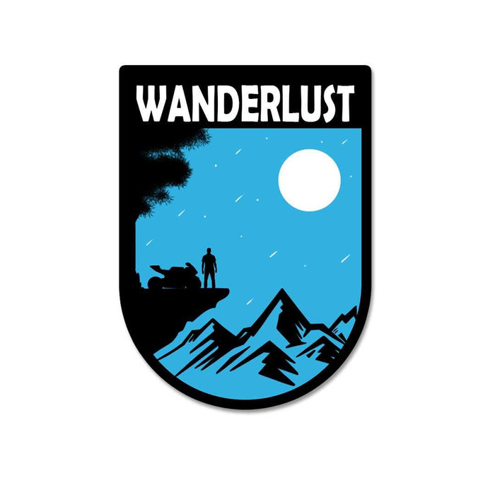 Wanderlust Sticker - Stickers | STICK IT UP