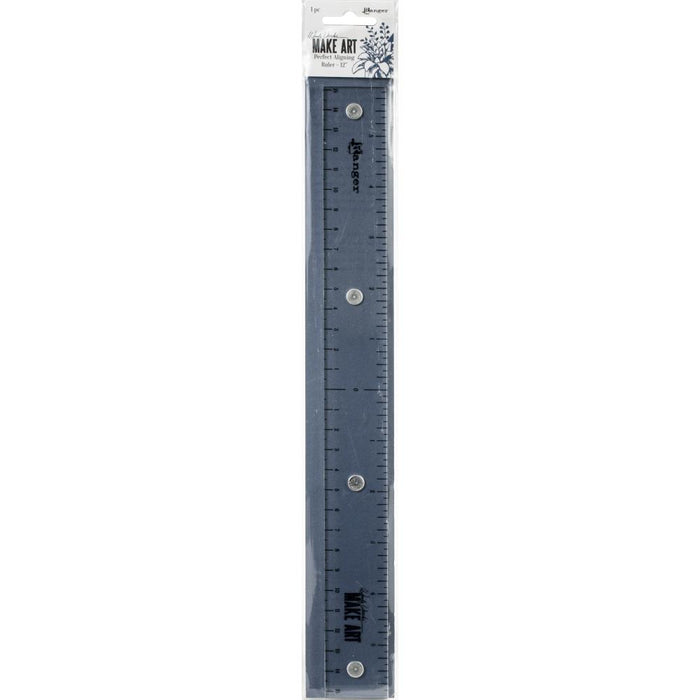 Wendy Vecchi - Make Art - Perfect Aligning 12 inch Ruler