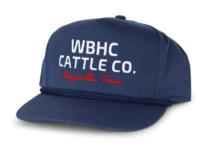 Whiskey Bent Hat Company Cattleman Rope Cap