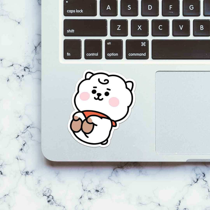 White Pookie Sticker - Stickers | STICK IT UP