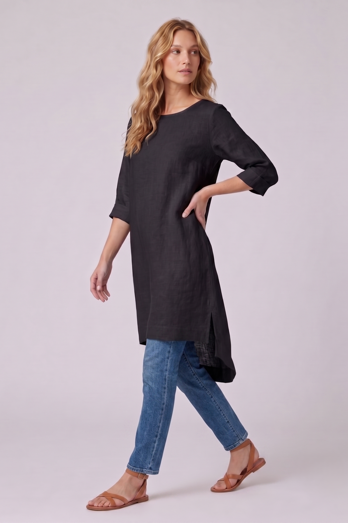 Whitney Linen Top