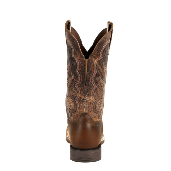 Women's Durango DRD0376 12" Rebel Pro Cognac Ventilated Square Toe Boot