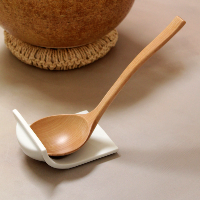 Wood Ladle by Kai Nobuo Kobo