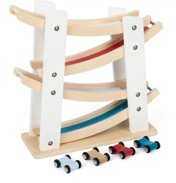 Wooden Toys Car Ramp Playset