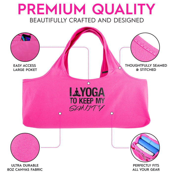 Yoga Bag - HEAVILY MEDITATED
