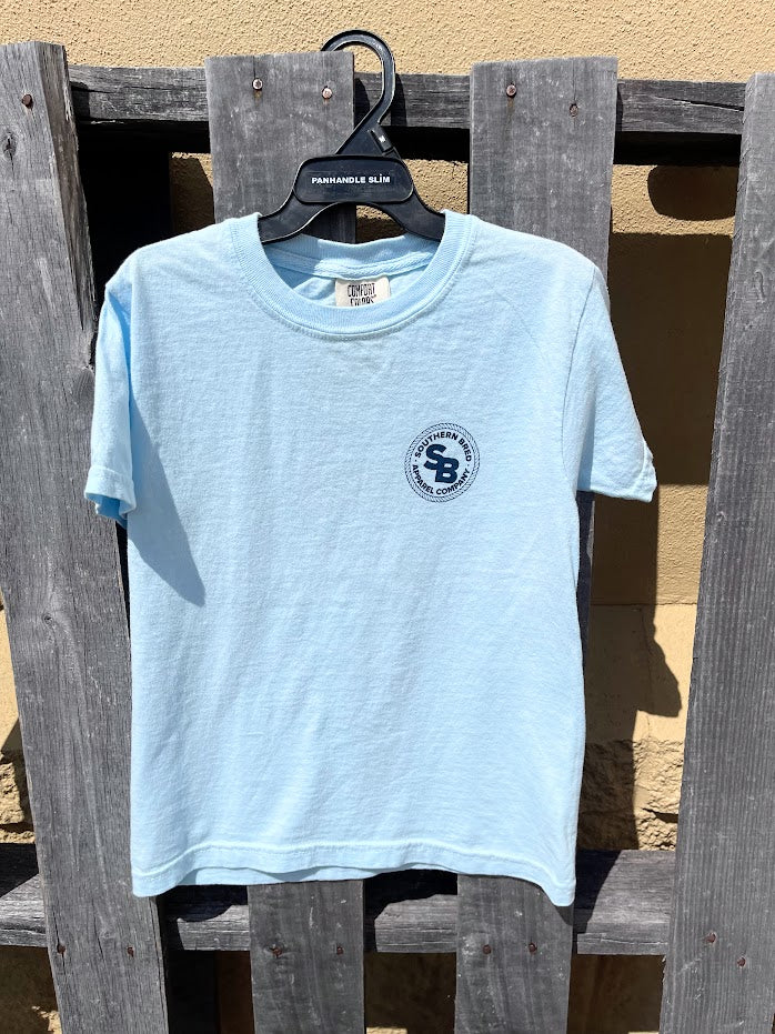 Youth Southern Bred “Longhorn" Apparel Co. Comfort Color T-Shirt (2 Colors)