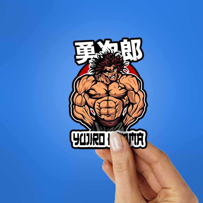 Yujiro Hanma Sticker - Stickers | STICK IT UP