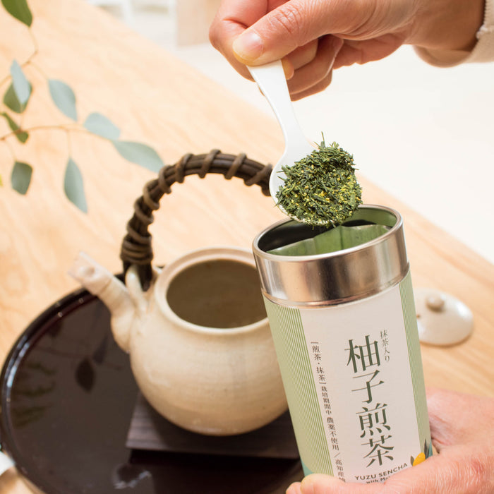 Yuzu Sencha with Matcha by Jugetsudo